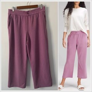 Lululemon Softstreme High Rise Straight Leg Crop Pants Velvet Dust Pink 10